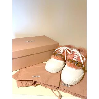 ミュウミュウ(miumiu)のmiumiu スニーカー 36.5(スニーカー)