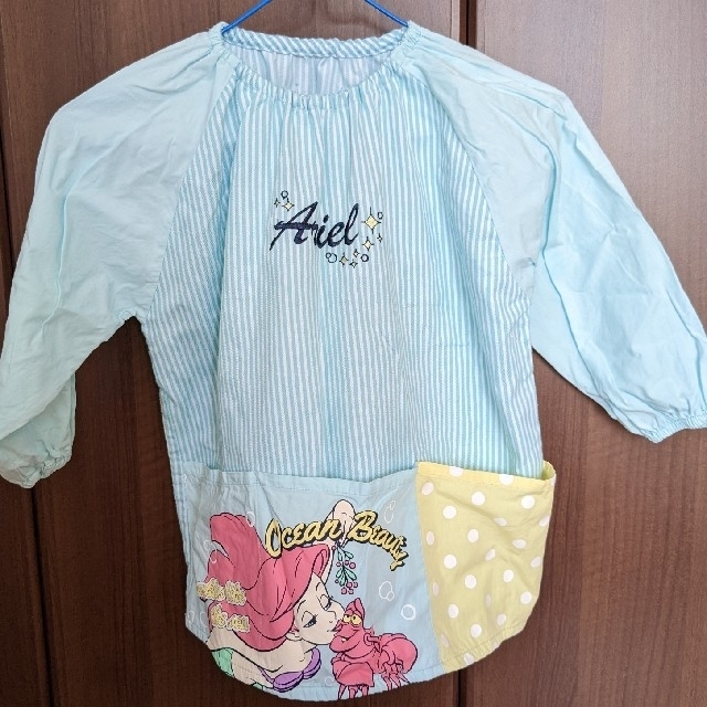 こども用スモック（110）2枚セット キッズ/ベビー/マタニティのキッズ服女の子用(90cm~)(その他)の商品写真