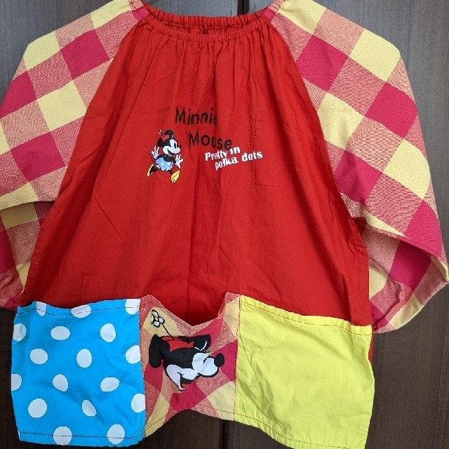 こども用スモック（110）2枚セット キッズ/ベビー/マタニティのキッズ服女の子用(90cm~)(その他)の商品写真