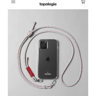 フリークスストア(FREAK'S STORE)のtopologie iPhone14 pro クリア ケース Verdon (iPhoneケース)