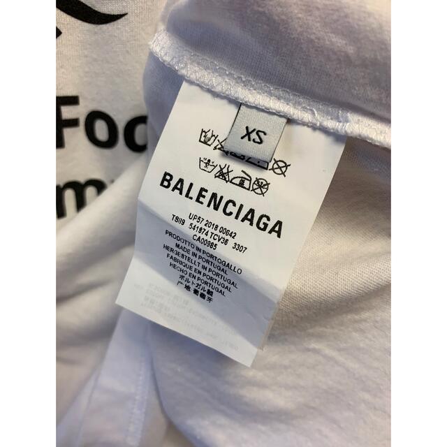 Balenciaga(バレンシアガ)の正規 19SS BALENCIAGA バレンシアガ WFP ロゴ Tシャツ メンズのトップス(Tシャツ/カットソー(半袖/袖なし))の商品写真