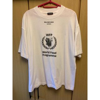 バレンシアガ(Balenciaga)の正規 19SS BALENCIAGA バレンシアガ WFP ロゴ Tシャツ(Tシャツ/カットソー(半袖/袖なし))