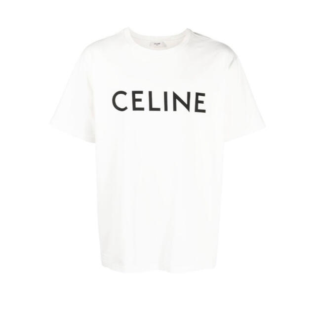 正規 19SS CELINE セリーヌ Hedi Slimane ロゴ Tシャツ