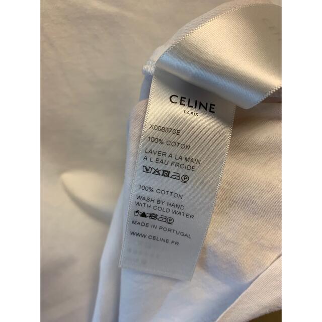 正規 19SS CELINE セリーヌ Hedi Slimane ロゴ Tシャツ