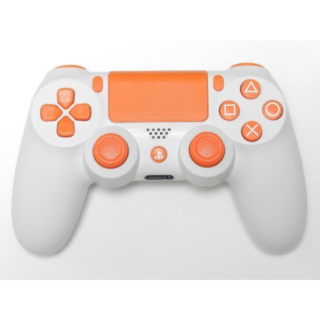 PS4 カスタムコントローラー オレンジ 純正 DUALSHOCK4 - 家庭用ゲーム本体 PS4 カスタムコントローラー オレンジ 純正 DUALSHOCK4 - 家庭用ゲーム本体