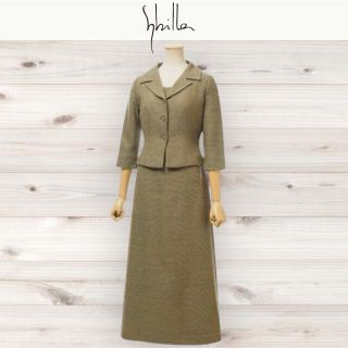 シビラ(Sybilla)のSybilla シビラ 七分袖ジャケット ロングワンピース M(スーツ)