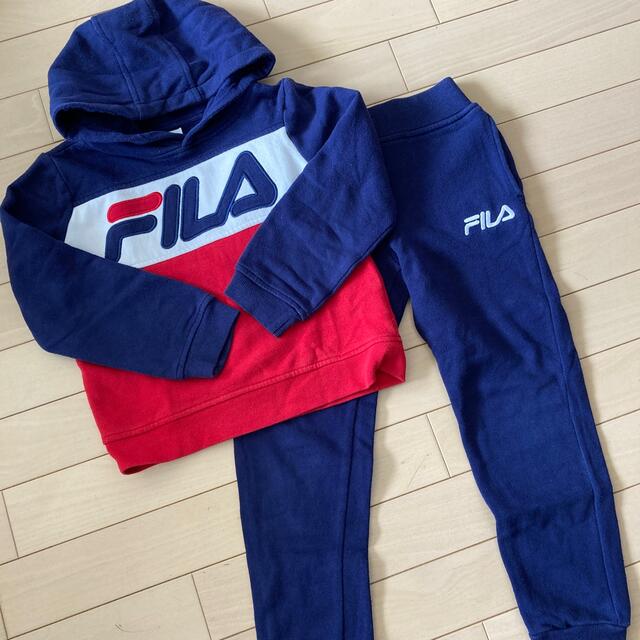 FILA - フィラ♡セットアップ120㎝の通販 by ふわふわママ｜フィラなら