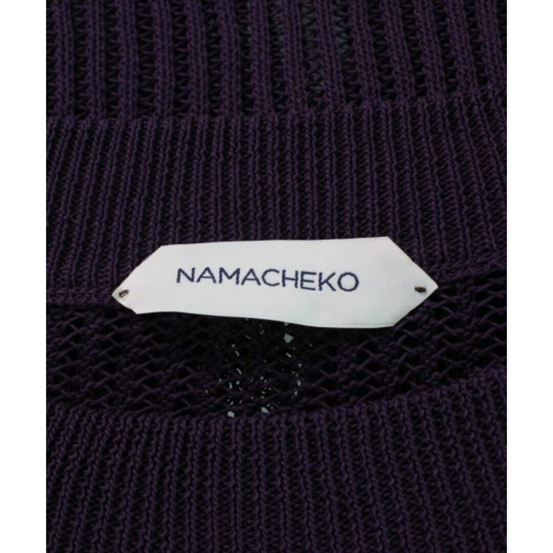 NAMACHEKO ナマチェコ ニット・セーター S 紫