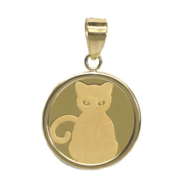 K24 K18 ペンダント 猫 www.marsal.pt