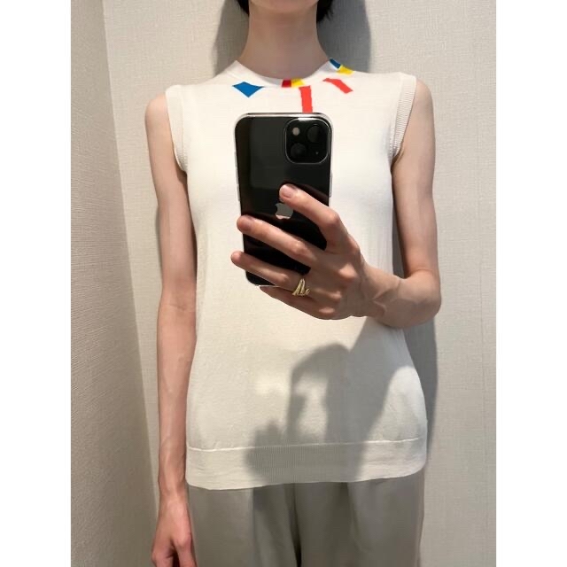 Jil Sander jil sander navy ジルサンダーネイビー カットソー アイボリー