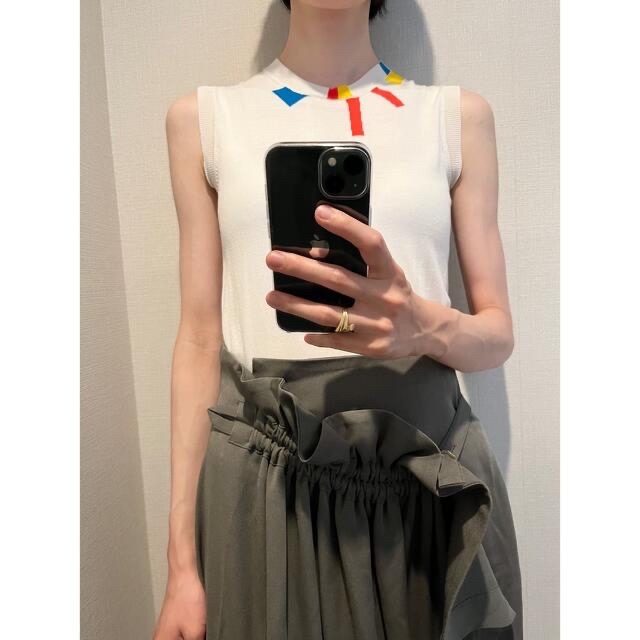 Jil Sander jil sander navy ジルサンダーネイビー カットソー アイボリー