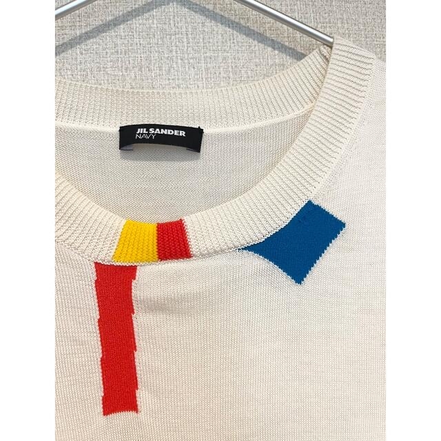 Jil Sander jil sander navy ジルサンダーネイビー カットソー アイボリー