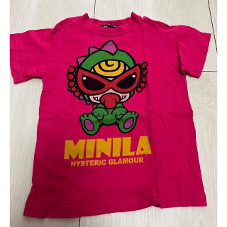 ヒステリックミニ(HYSTERIC MINI)のhysteric mini✨Tシャツ❣️pink-90-(Tシャツ/カットソー)