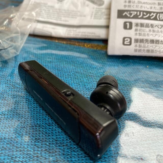 ELECOM(エレコム)の★エレコム★Bluetooth  4.0 ★ ワイヤレスヘッドホンセット スマホ/家電/カメラのオーディオ機器(ヘッドフォン/イヤフォン)の商品写真