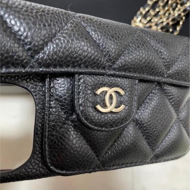 CHANEL(シャネル)の【ROSE様専用】CHANEL(シャネル) iPhone13 Pro ケース  スマホ/家電/カメラのスマホアクセサリー(iPhoneケース)の商品写真