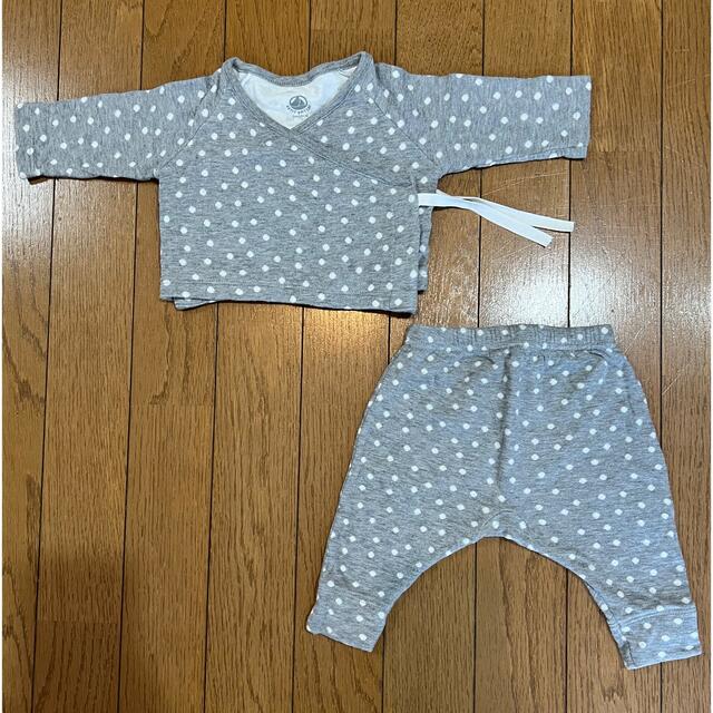 PETIT BATEAU(プチバトー)のプチバトー　長袖セット キッズ/ベビー/マタニティのベビー服(~85cm)(その他)の商品写真