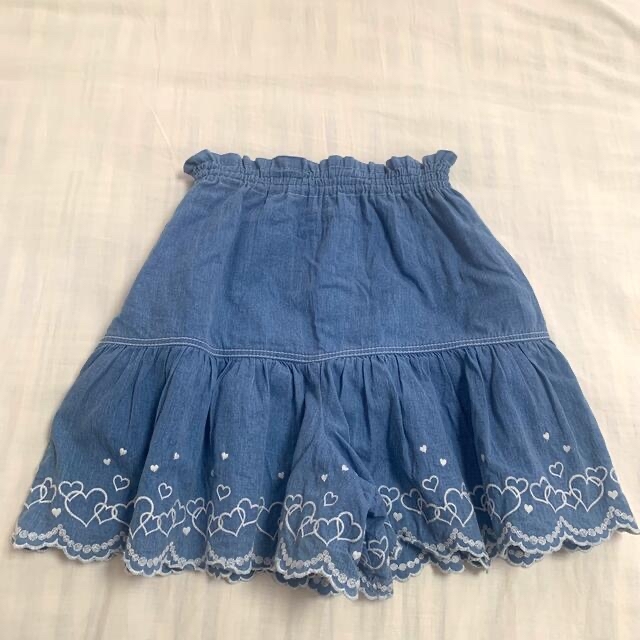 mezzo piano(メゾピアノ)のメゾピアノ130〜140💙キュロットスカート キッズ/ベビー/マタニティのキッズ服女の子用(90cm~)(スカート)の商品写真