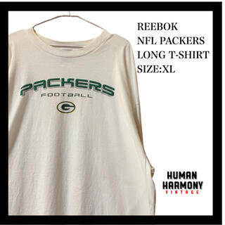リーボック(Reebok)のReebok リーボック NFL PACKERS パッカーズ ロンT Tシャツ(Tシャツ/カットソー(七分/長袖))