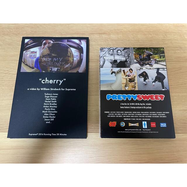 Supreme(シュプリーム)のcherry・PRETTY SWEET スケートボードDVDセット エンタメ/ホビーのDVD/ブルーレイ(趣味/実用)の商品写真