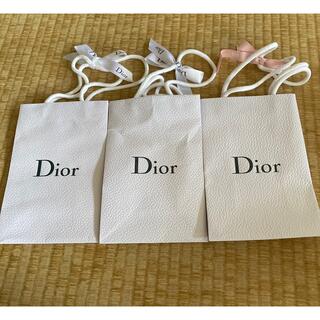 クリスチャンディオール(Christian Dior)のDIOR ディオール　紙袋　リボン付き(ショップ袋)