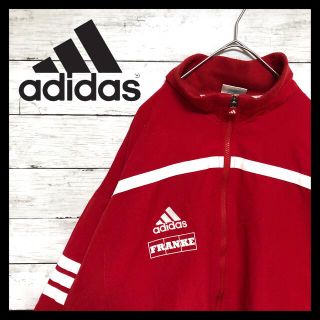 アディダス(adidas)のXXL 90sアディダスadidas メンズ ナイロンパーカー 赤(ブルゾン)