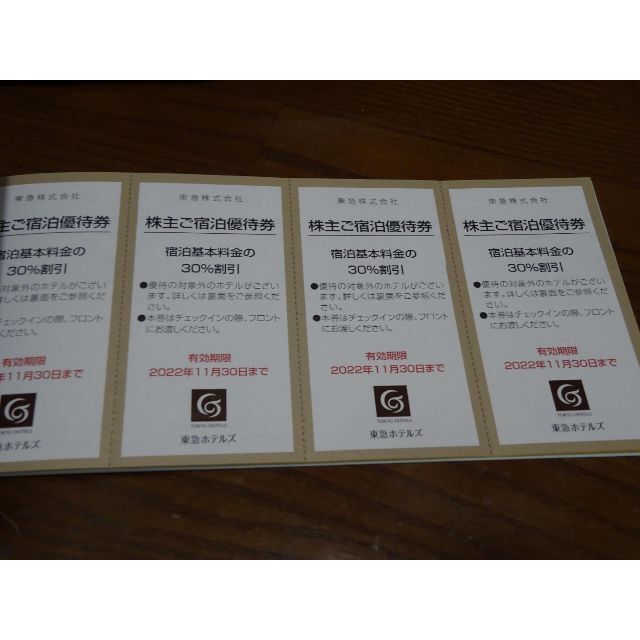 東急電鉄株主ご優待券(Bunkamura ザ・ミュージアム４枚、他) チケットの施設利用券(美術館/博物館)の商品写真