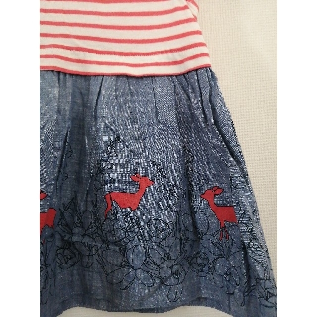 babyGAP(ベビーギャップ)のベビーギャップデザインワンピース キッズ/ベビー/マタニティのベビー服(~85cm)(ワンピース)の商品写真