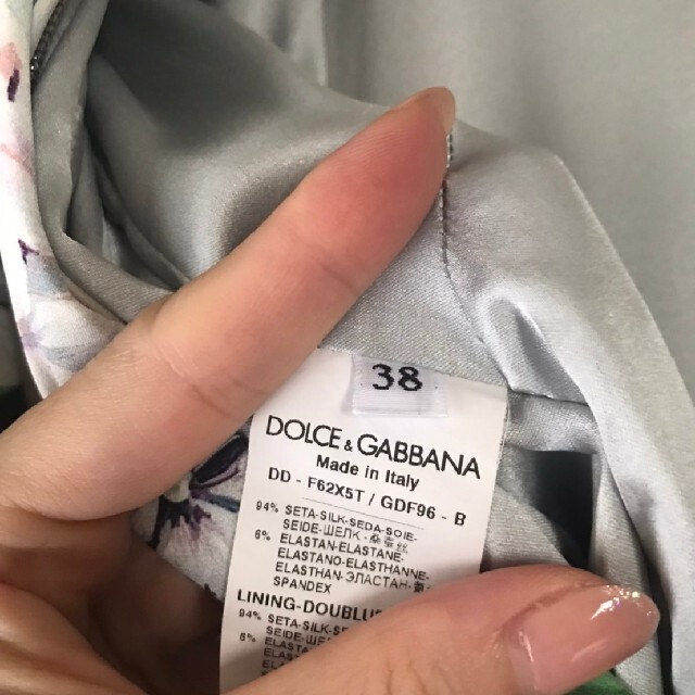 Dolce & Gabbana ドルガバ 紫陽花 ワンピース