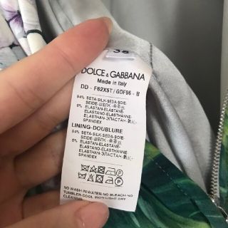 Dolce & Gabbana ドルガバ 紫陽花 ワンピース