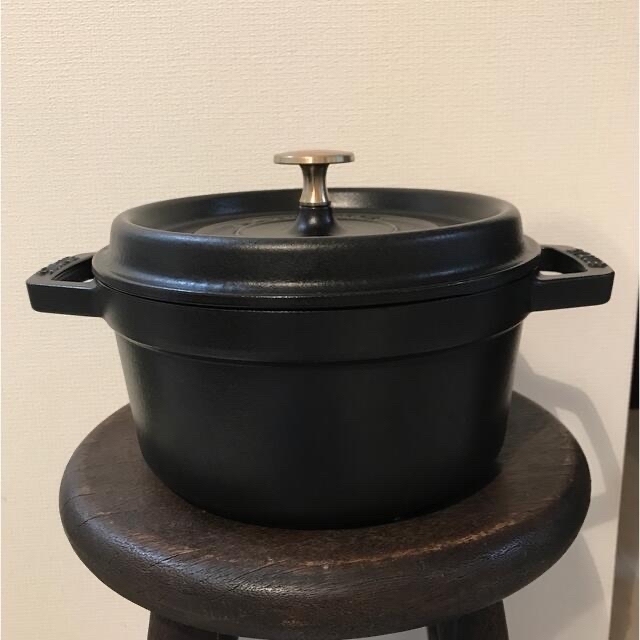 ストウブ　ピコ ココット ラウンド 20cm 2.2L STAUB 並行輸入20cm容量