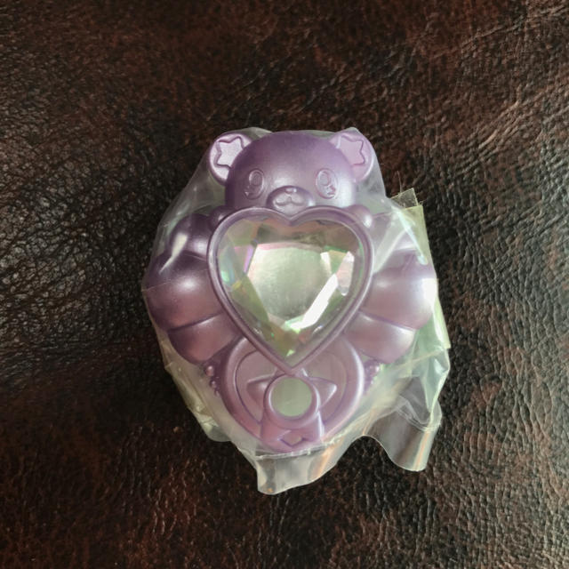 リンクルストーン 稀少 レア モフルンリボン ハート パープル 紫 プリキュア エンタメ/ホビーのおもちゃ/ぬいぐるみ(キャラクターグッズ)の商品写真