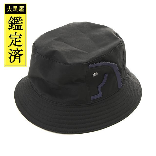 HERMES - エルメス　 ボブエルヴィスホース　バケットハット　59サイズ　ブラック【430】