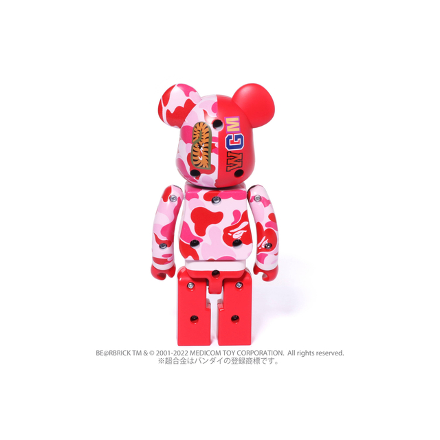 超合金 BE@RBRICK BAPE ABC CAMO SHARK 2体セットエンタメ/ホビー