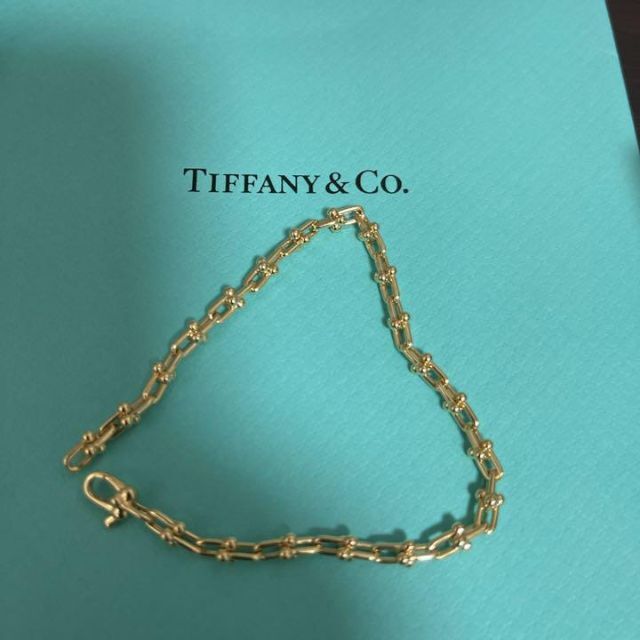 Tiffany & Co. - ティファニー ハードウェア マイクロリンク イエローゴールドブレスレットの通販 by Dayhuff's