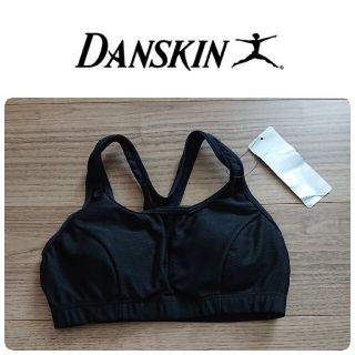 ゴールドウィン(GOLDWIN)の新品　未使用　DANSKIN　スポーツブラ　ブラック　ダンス　バレエ　エアロビ(ダンス/バレエ)