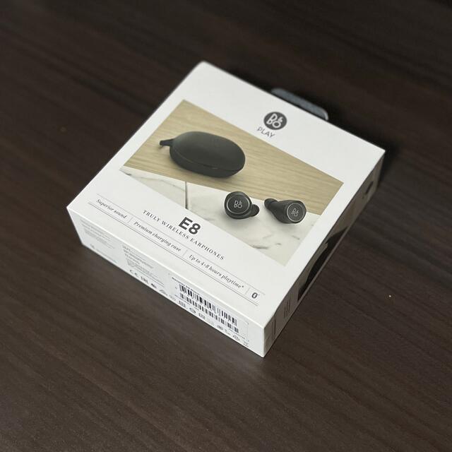 【最終価格】Beopiay E8 Black スマホ/家電/カメラのオーディオ機器(ヘッドフォン/イヤフォン)の商品写真