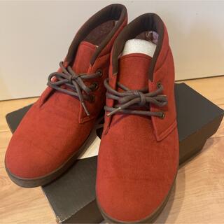 スウェードショートブーツ　22.5  赤毛のアンレディース　ジュニア　靴(ブーツ)