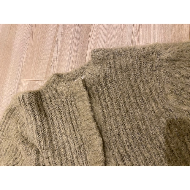 CLANE(クラネ)のmohair shaggy cardigan レディースのトップス(カーディガン)の商品写真