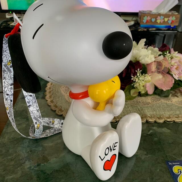 SNOOPY(スヌーピー)のUSJ  スヌーピーのポップコーンバケット🍿 エンタメ/ホビーのおもちゃ/ぬいぐるみ(キャラクターグッズ)の商品写真