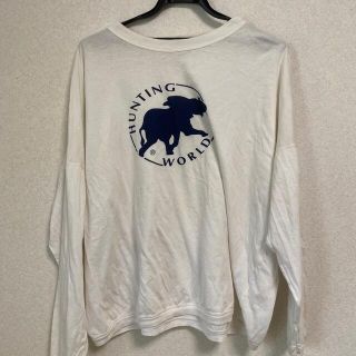 ステューシー(STUSSY)のHUNTI WORLD ロンT(Tシャツ/カットソー(七分/長袖))