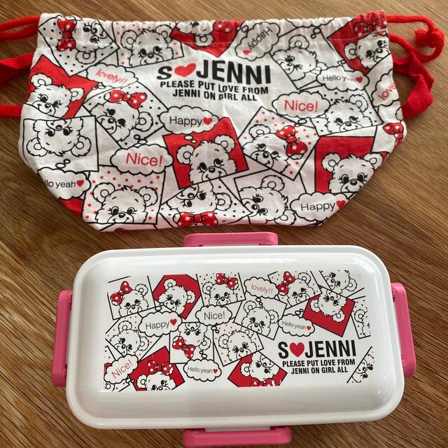 JENNI(ジェニィ)のS.JENNI  ランチボックス　巾着袋 インテリア/住まい/日用品のキッチン/食器(弁当用品)の商品写真