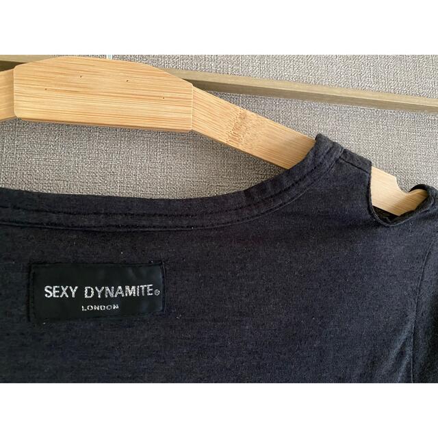 SEXY DYNAMITE(セクシーダイナマイト)のSEXY DYNAMITE LONDON肩開きロンT レディースのトップス(Tシャツ(長袖/七分))の商品写真