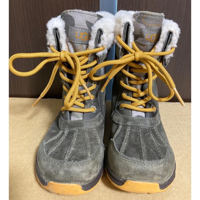 UGG - レア!アグUGGシープスキンブーツ19.5cmカモフラ柄のレース