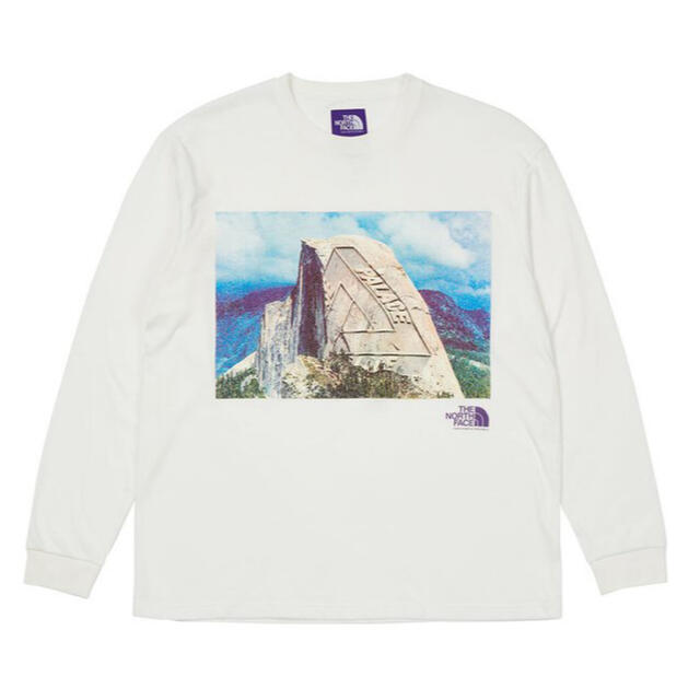 PALACE(パレス)のPALACE TNF PURPLE LABEL L/S Graphic Tee メンズのトップス(Tシャツ/カットソー(七分/長袖))の商品写真