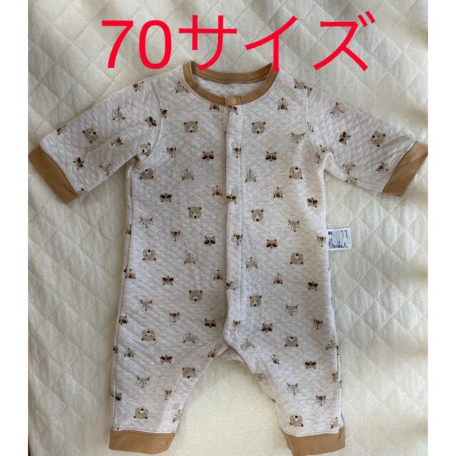 UNIQLO70cm フライスカバーオール4枚　キルトカバーオール2枚セット