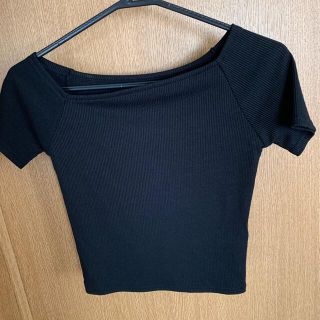 ムルーア(MURUA)のMURUA トップス ブラック(Tシャツ(半袖/袖なし))