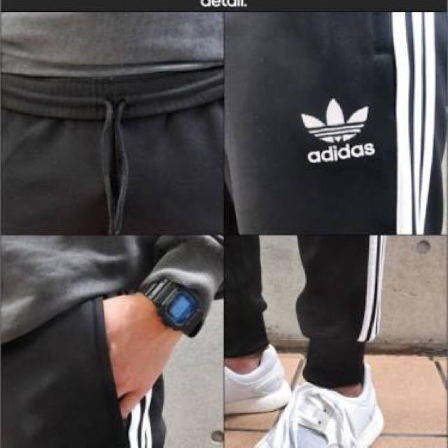 adidas(アディダス)の新品 ADIDAS sst cuffed track pants/Sサイズ メンズのパンツ(その他)の商品写真