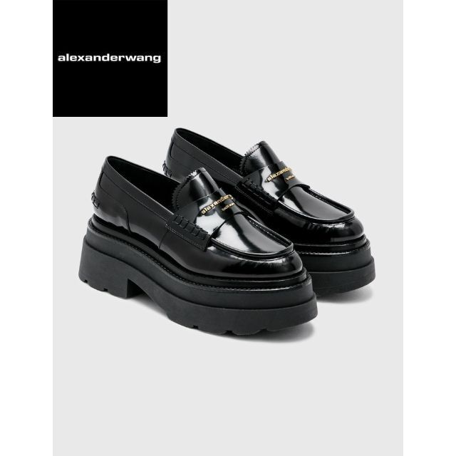 ALEXANDER WANG CARTER プラットフォーム ローファーNavYandCo