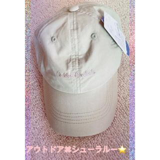 シューラルー(SHOO・LA・RUE)の新品タグ付き✨outdoor×シューラルー😊キャップ(キャップ)