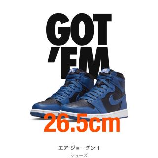 Air Jordan 1 High OG "Dark Marina Blue"(スニーカー)